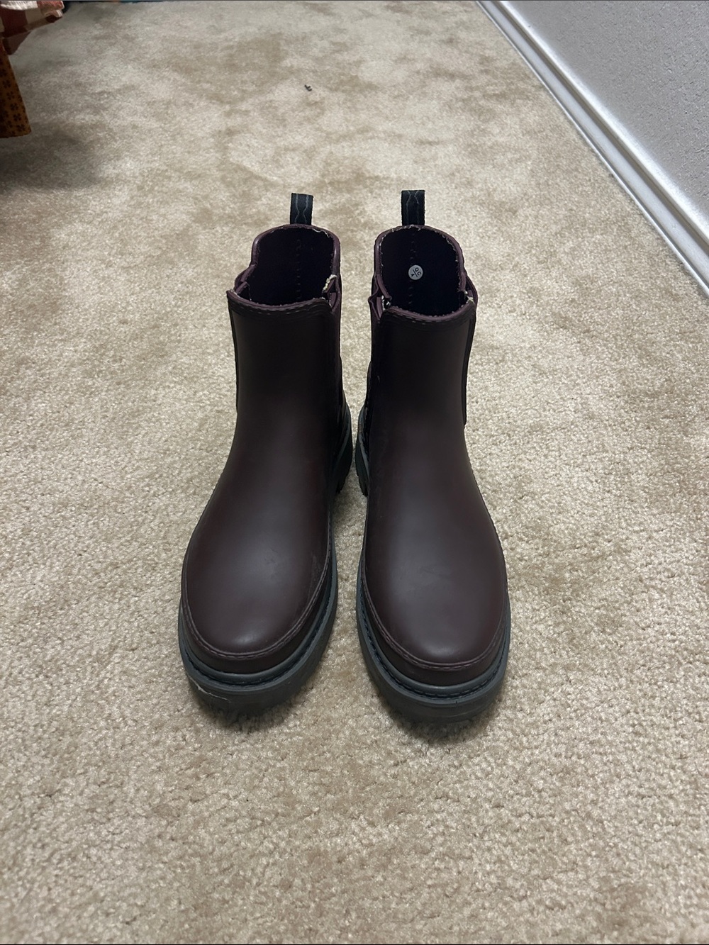 Chelsea rain Boots - purple